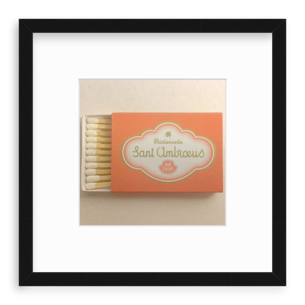 Get Lit! - Sant Ambroeus Matchbox Print